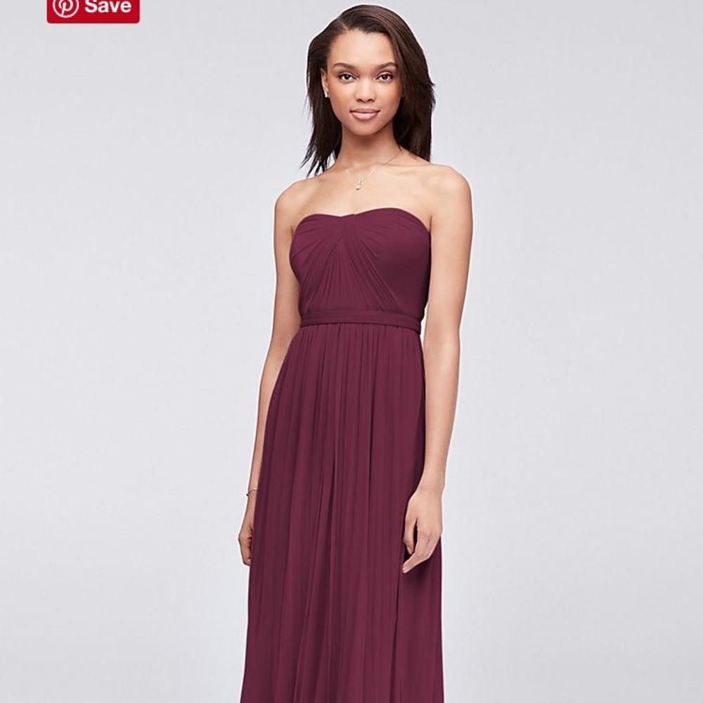 David’s Bridal Versa Dress - Wine